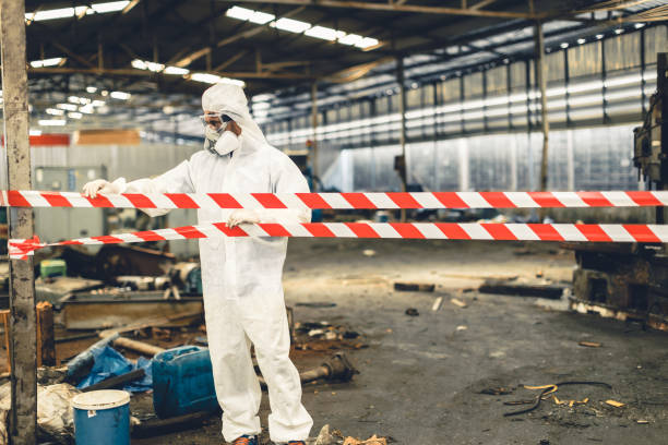 Professional Odor Removal technician working in Avila Beach, CA